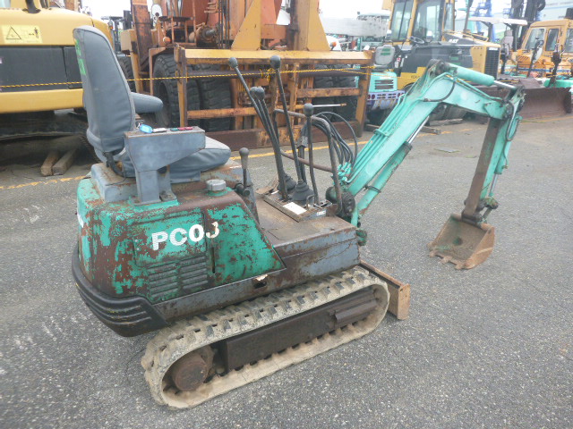 USED TRACKED EXCAVATOR KOMATSU PC03-1 3227 (F.UCHIYAMA & CO.,LTD.)